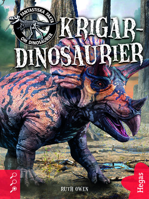 cover image of Krigar-dinosaurier
